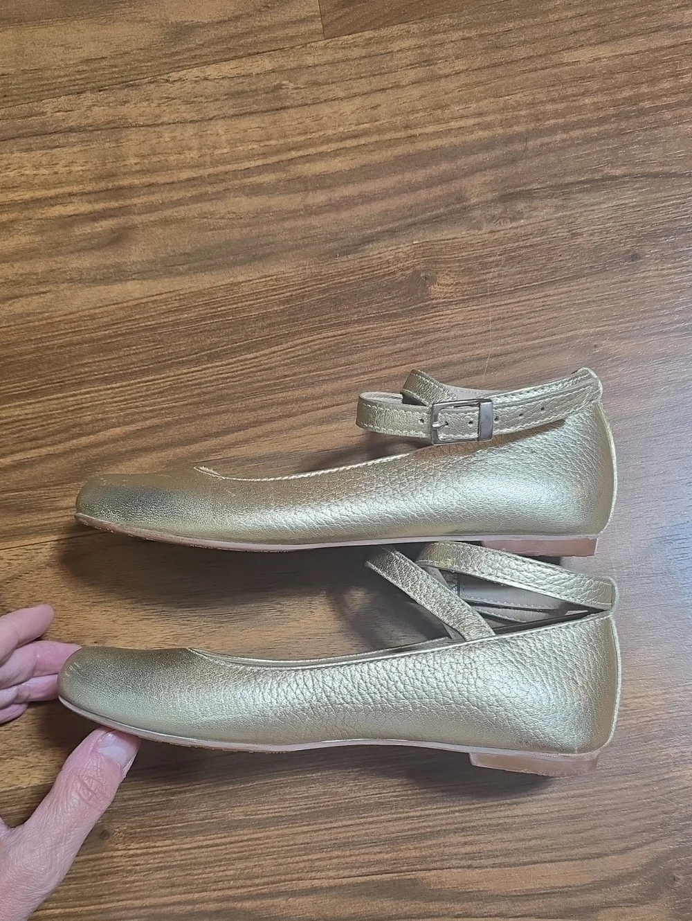 Elephantito French Ballet Flats - Gold